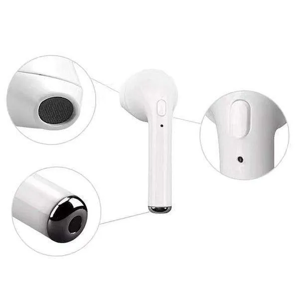 New HBQ-I7 Bluetooth Headset Wireless Sports Stereo Headphone Earphone 5 Colors