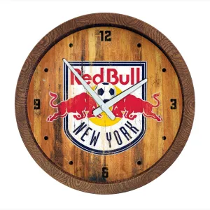 New York Red Bulls: Weathered "Faux" Barrel Top Clock