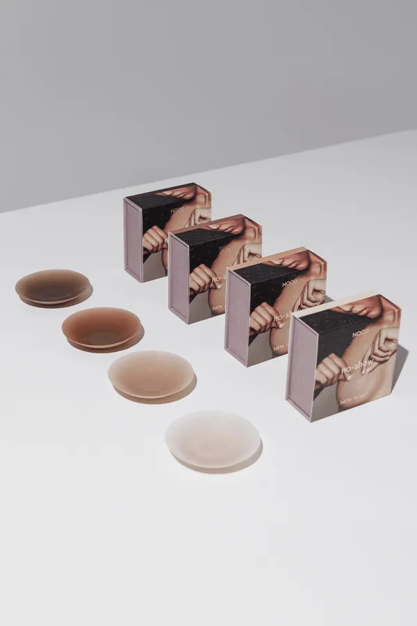 No Show Reusable Nipple Covers - Bronze