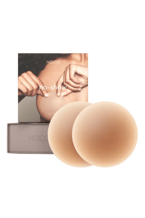 No Show Reusable Nipple Covers - Soft Tan