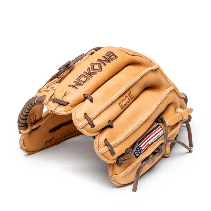 Nokona S1 Edge 11.25"± Supersoft Baseball Glove: S1-200I