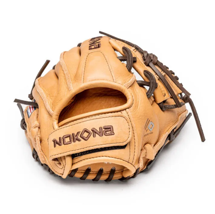 Nokona S1 Edge 11.25"± Supersoft Baseball Glove: S1-V1I