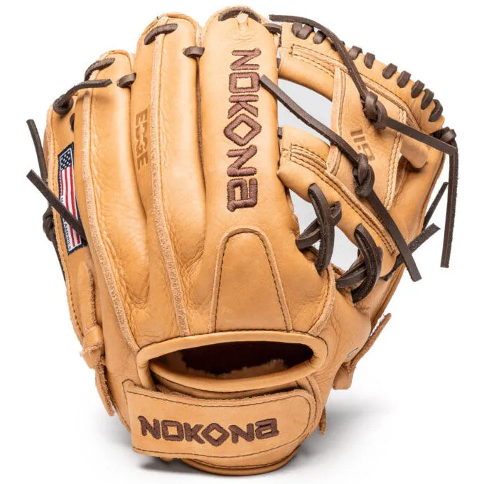 Nokona S1 Edge 11.25"± Supersoft Baseball Glove: S1-V1I