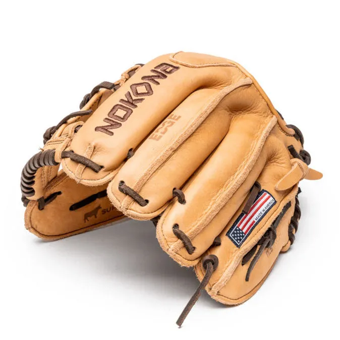 Nokona S1 Edge 11.5" Supersoft Baseball Glove: S1-V400I