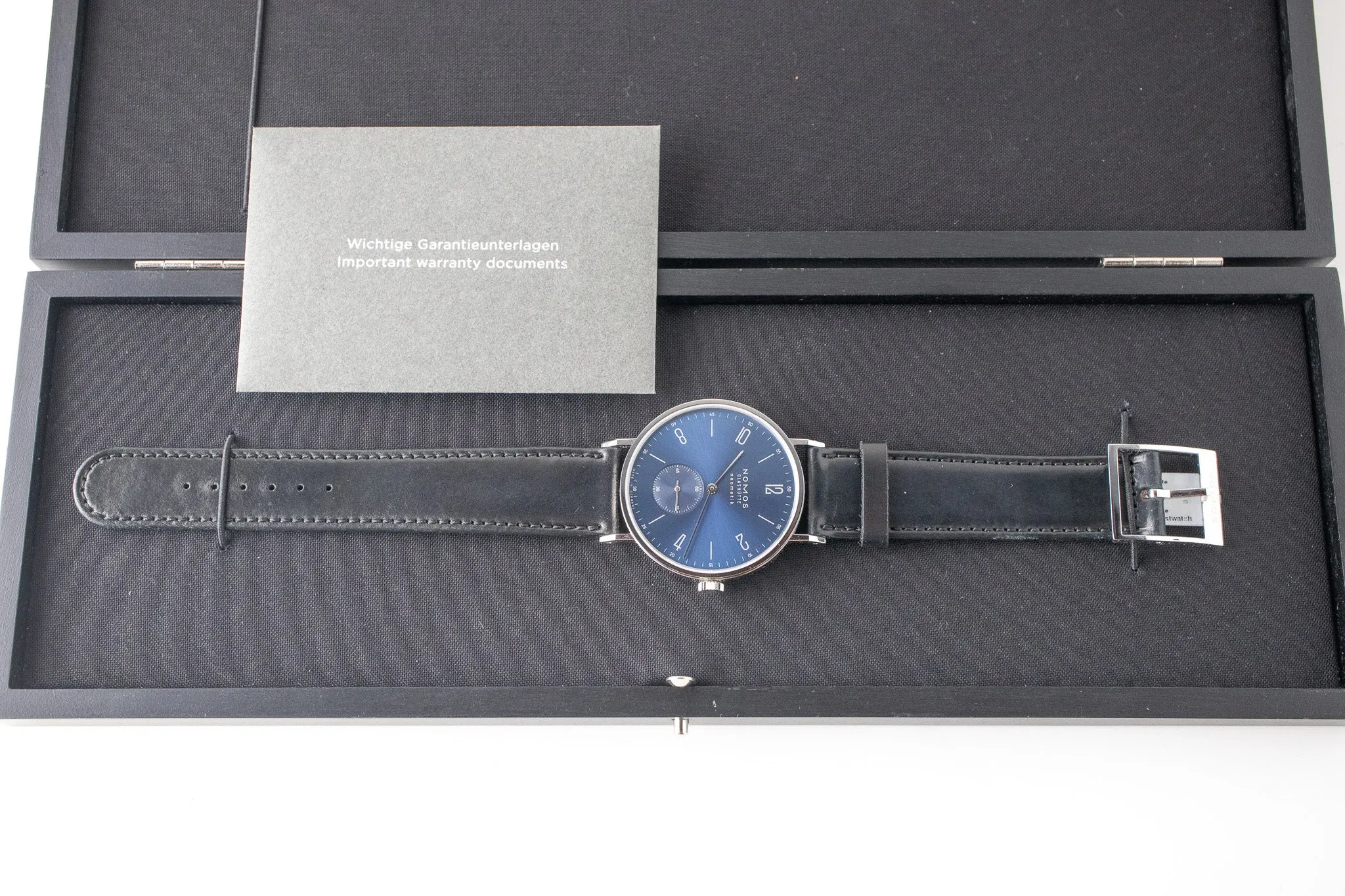 Nomos Tangente Neomatik 39 Blue Gold 146