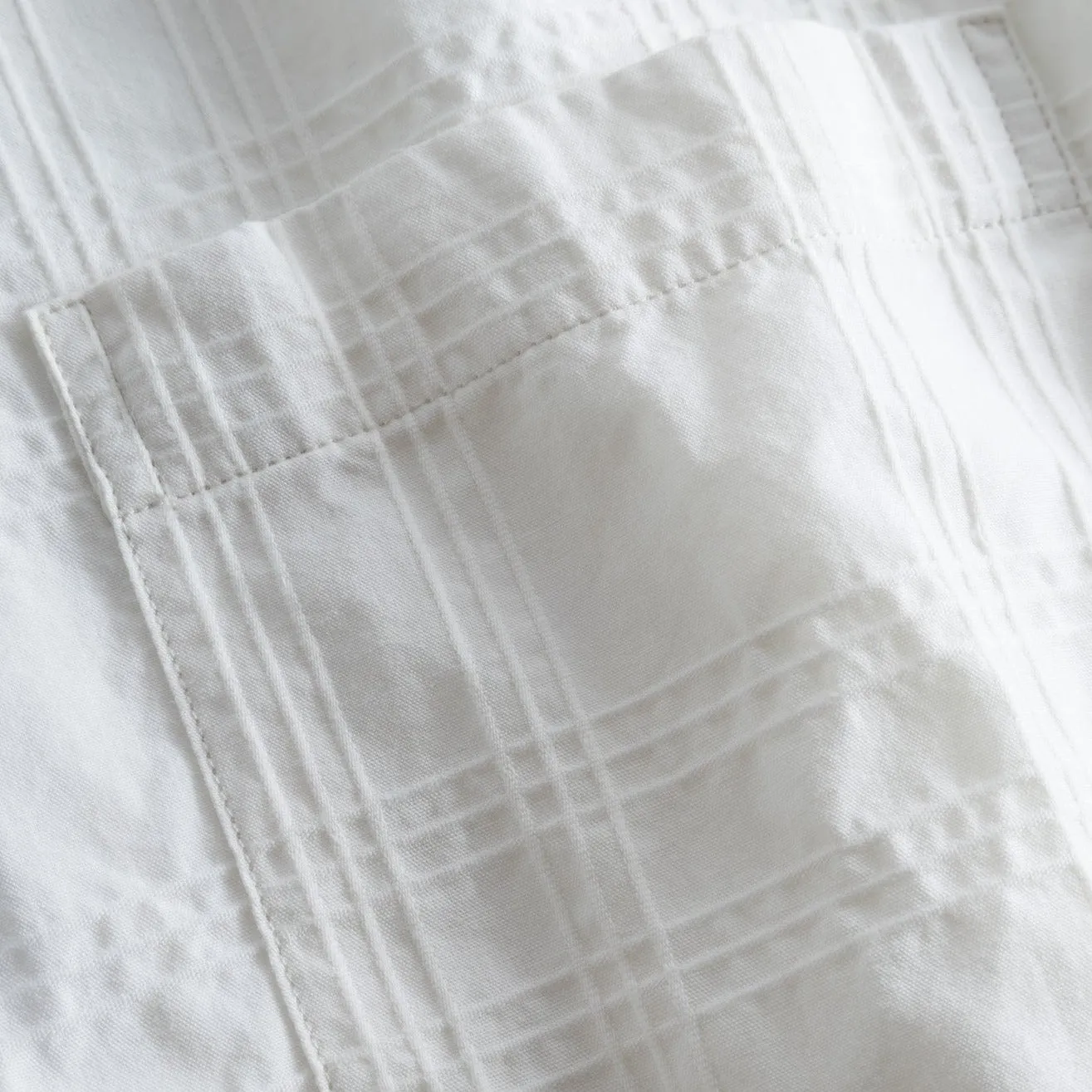 Norse Projects Carsten Relaxed Dobby Check Shirt Ecru