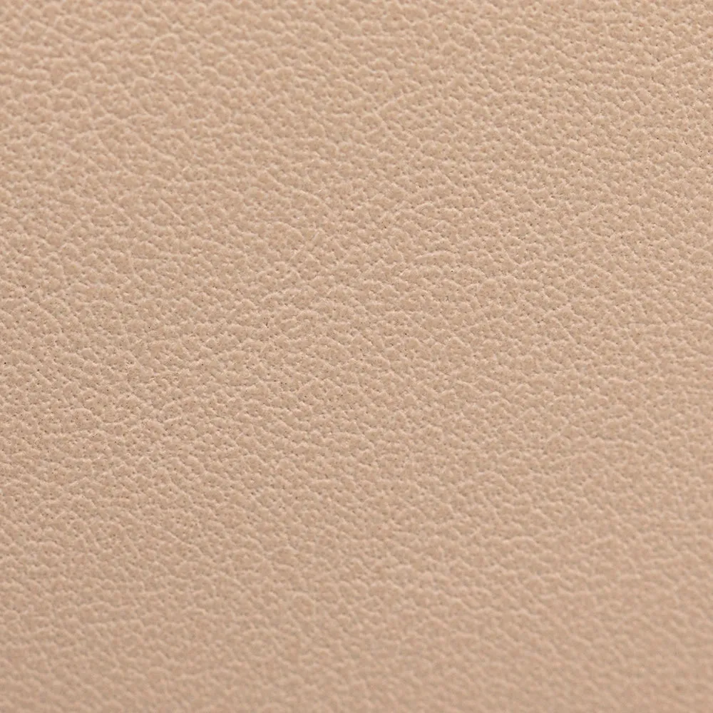 Nude Makeup Bag w/ Rose Gold Zipper