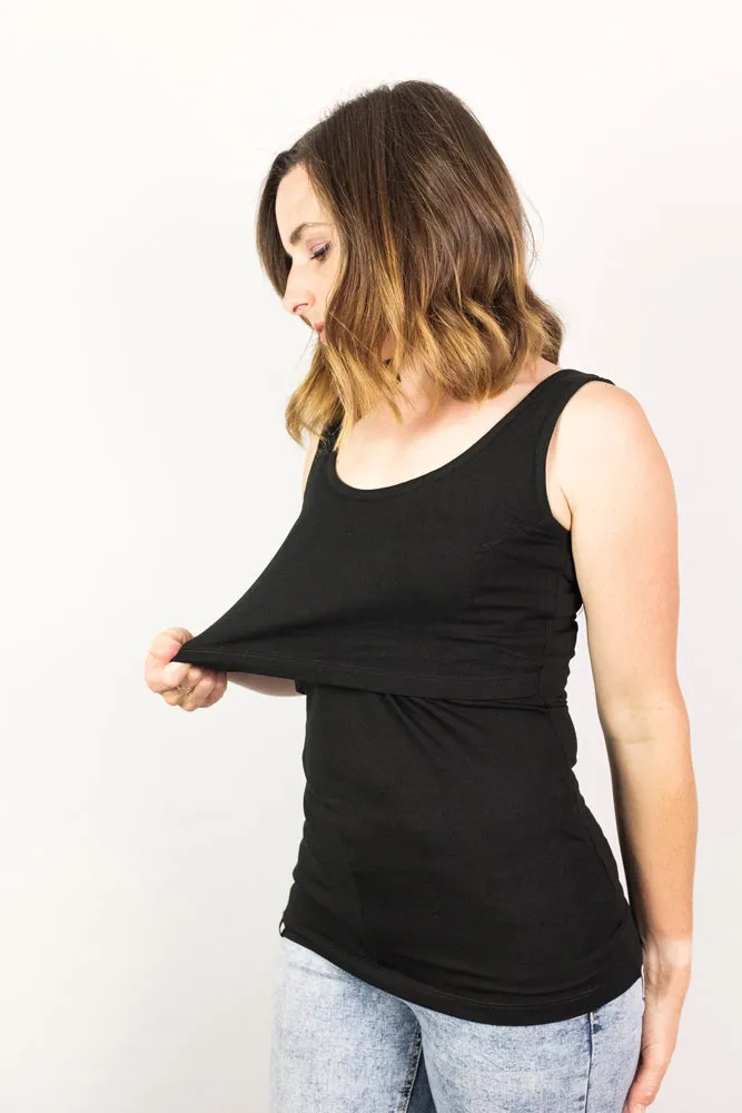 Nursing Vest in Black