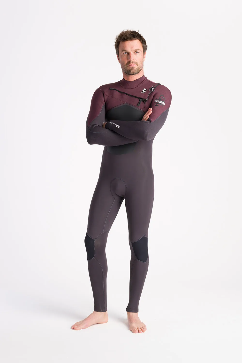 NUWAVE REWIRED 4:3 MENS CHEST ZIP STEAMER