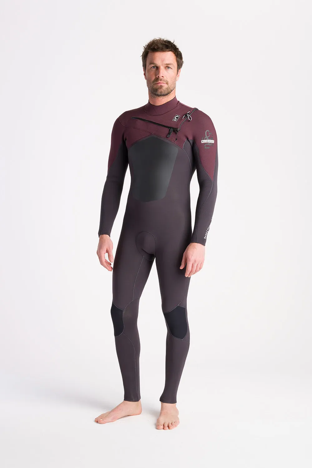 NUWAVE REWIRED 4:3 MENS CHEST ZIP STEAMER