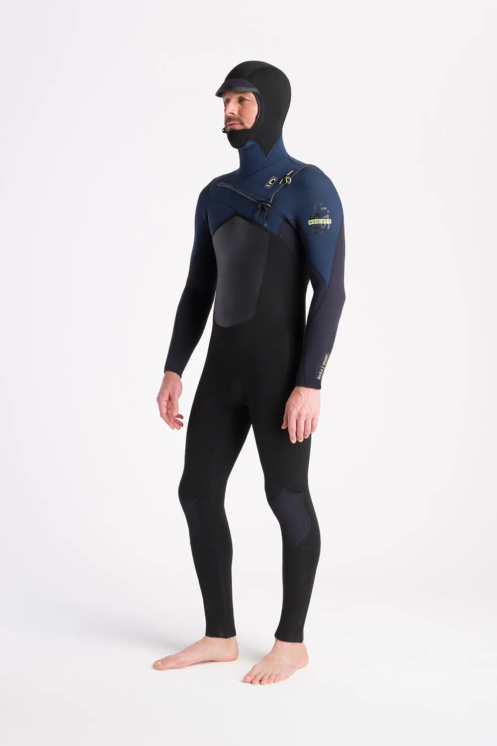 NUWAVE REWIRED 5:4 MENS CHEST ZIP HOODED STEAMER