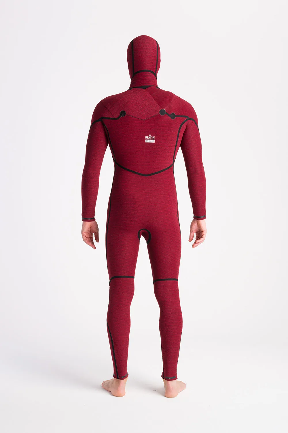 NUWAVE REWIRED 5:4 MENS CHEST ZIP HOODED STEAMER