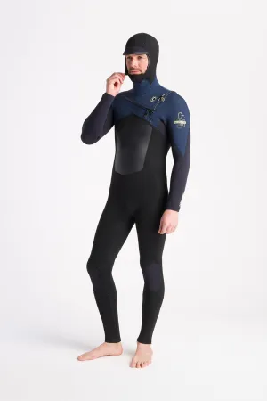 NUWAVE REWIRED 5:4 MENS CHEST ZIP HOODED STEAMER