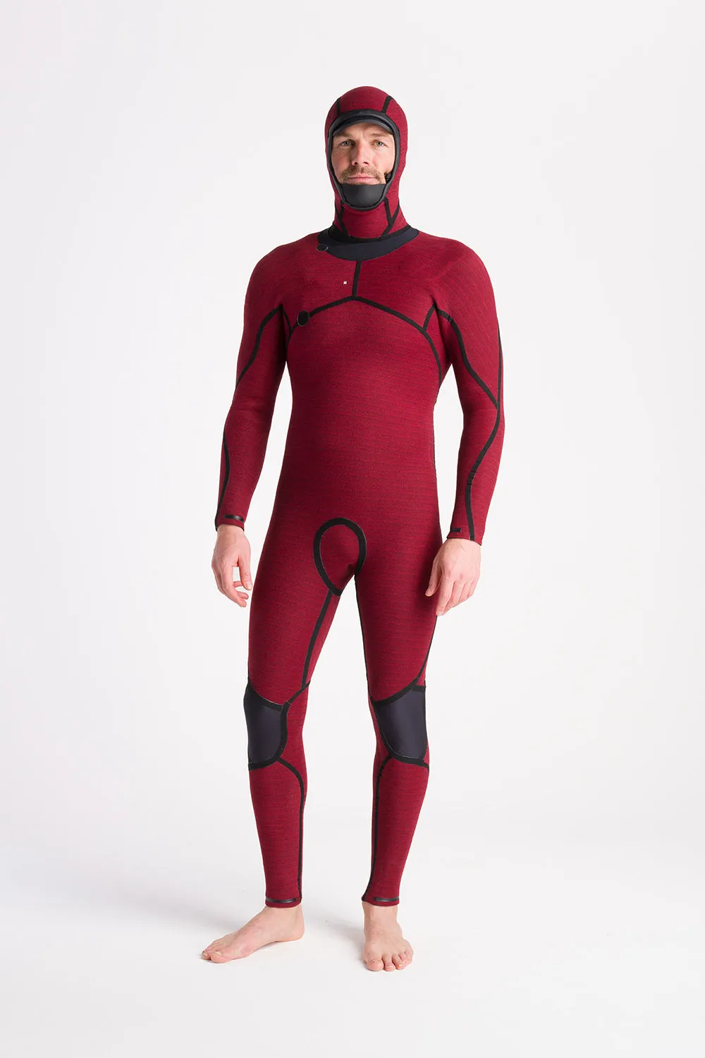 NUWAVE REWIRED 5:4 MENS CHEST ZIP HOODED STEAMER