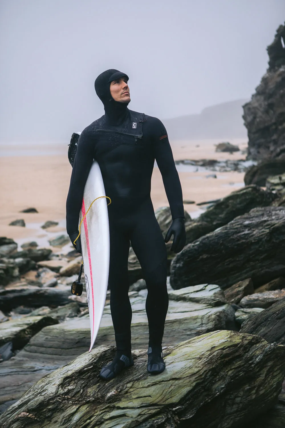 NUWAVE REWIRED 6:5 MENS CHEST ZIP HOODED STEAMER