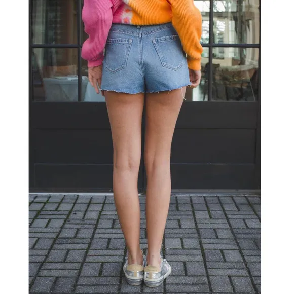 NWT! Blank NYC Cruise Control Denim Shorts - Size 28