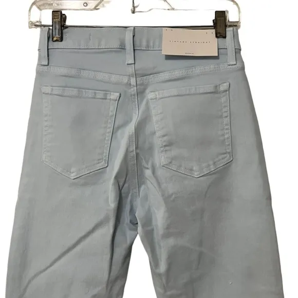 NWT BLDWN Vintage Straight Leg High Rise Jeans Pool/Light Blue SZ 29 USA