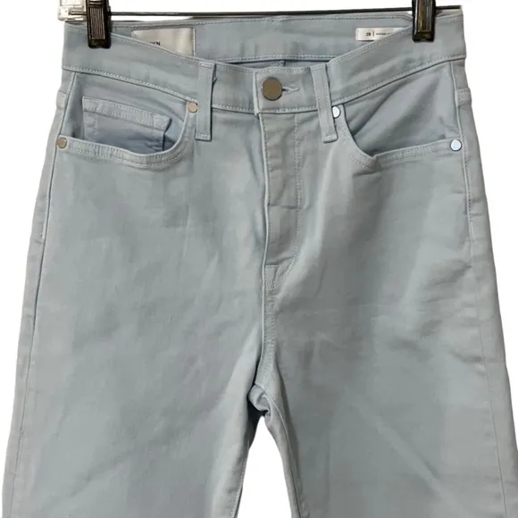 NWT BLDWN Vintage Straight Leg High Rise Jeans Pool/Light Blue SZ 29 USA
