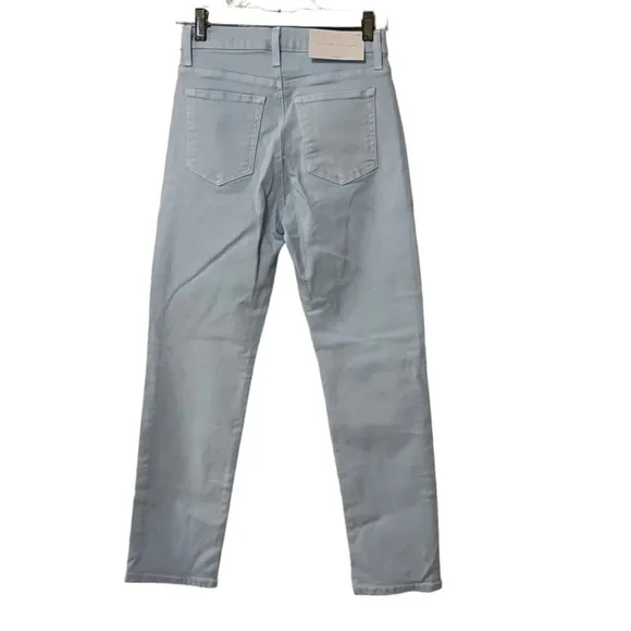 NWT BLDWN Vintage Straight Leg High Rise Jeans Pool/Light Blue SZ 29 USA