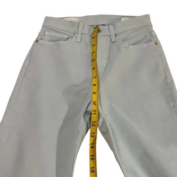 NWT BLDWN Vintage Straight Leg High Rise Jeans Pool/Light Blue SZ 29 USA