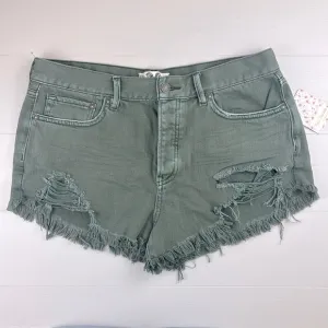 NWT Free People Loving Good Vibrations Shorts | Sage Green