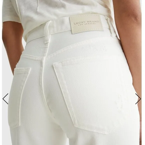 NWT Lucky Brand High Rise Mom Jeans Size 4