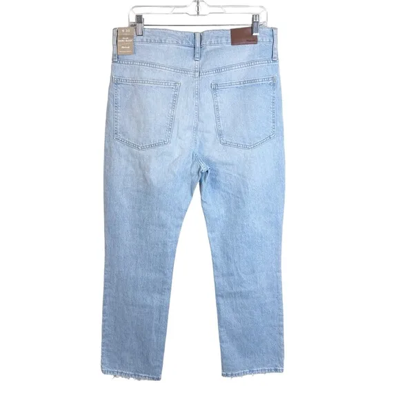 NWT Madewell Slim Demi-Boot Jeans Bellmeade Wash Size 30