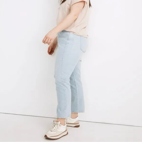 NWT Madewell Slim Demi-Boot Jeans Bellmeade Wash Size 30