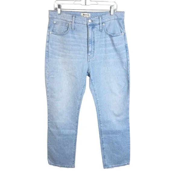 NWT Madewell Slim Demi-Boot Jeans Bellmeade Wash Size 30