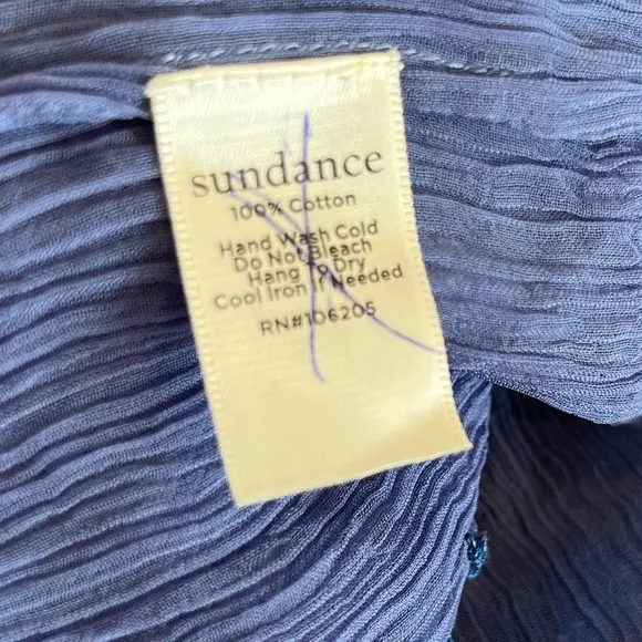 NWT Sundance Led By Dreams Dress Blue Women’s Size Small $178