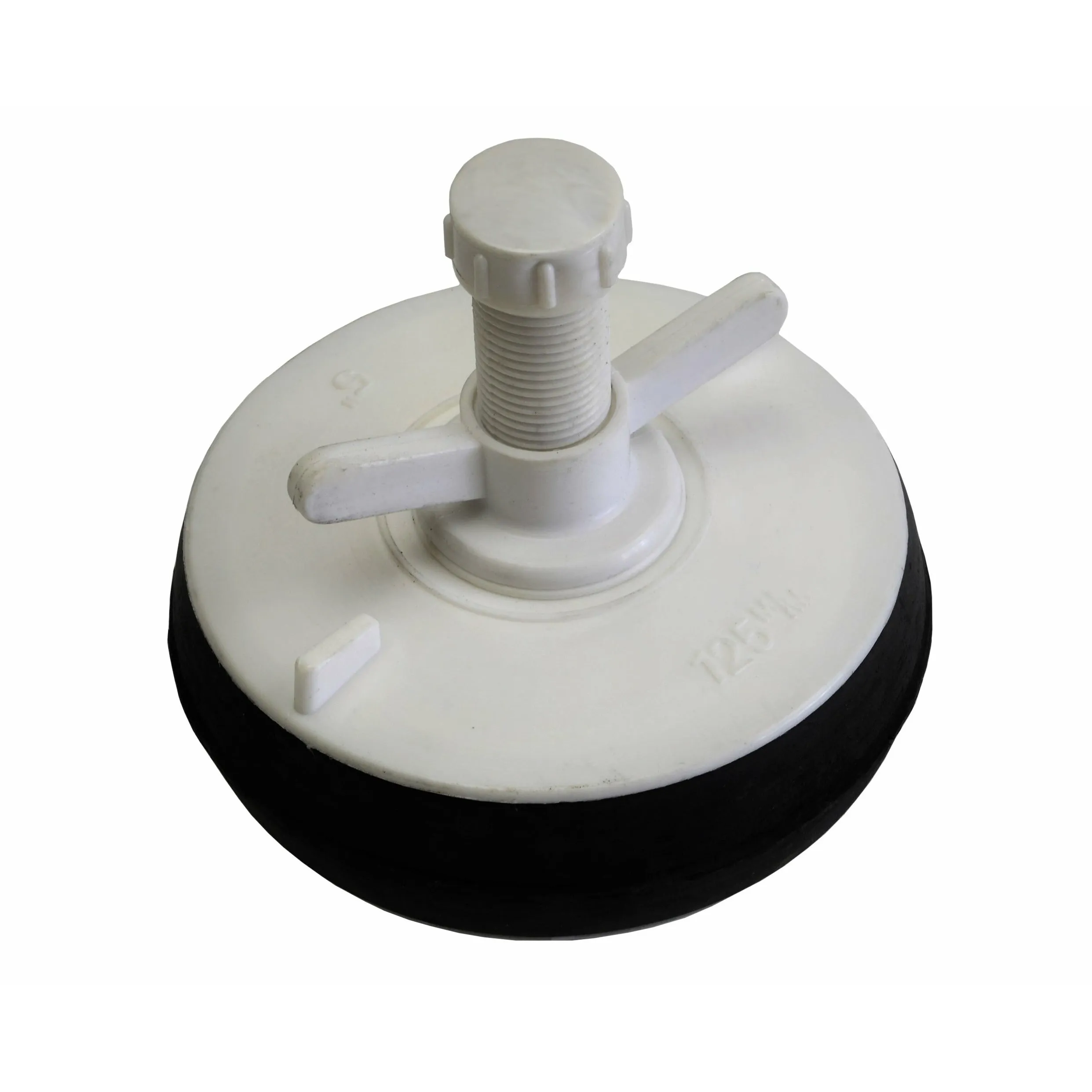 Nylon Mechanical Pipe Test plug bung with 13mm bypass 119mm to 142mm