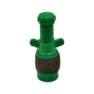 Nylon Mechanical Pipe Test plug bung with 13mm bypass 38mm to 44mm