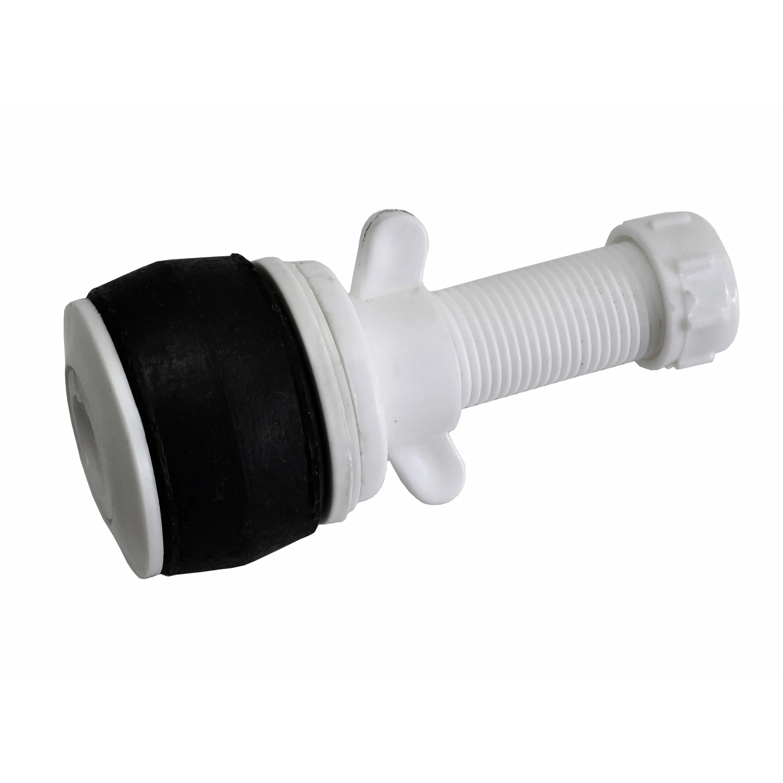 Nylon Mechanical Pipe Test plug bung with 13mm bypass 49mm to 54mm