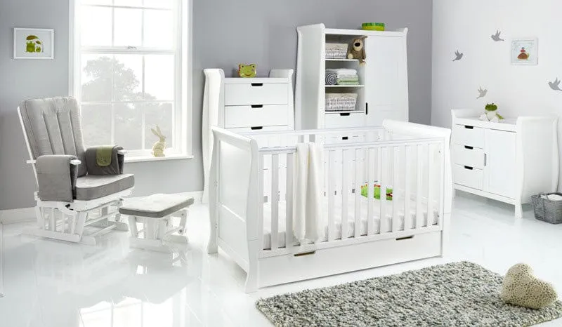 Obaby Stamford Classic Sleigh 5 Piece Room Set - Direct Delivery