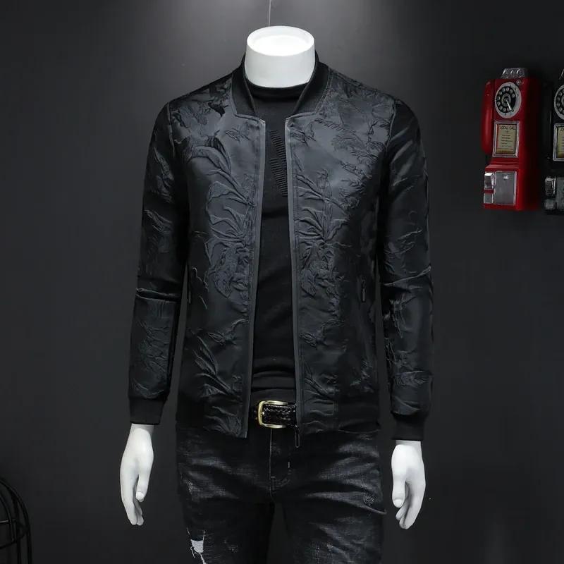 Obsidian Luxury Bomber Jacket