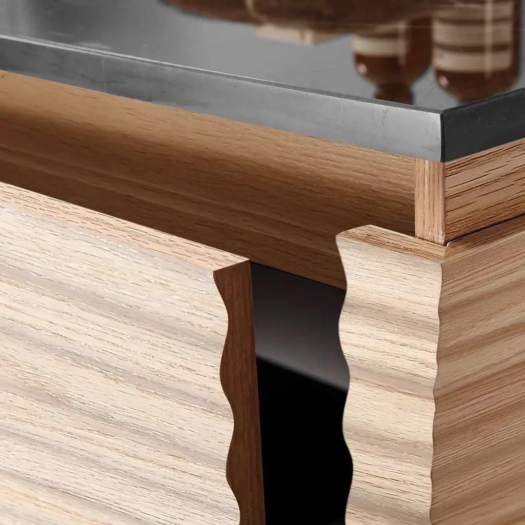 Ocala 1 Drawer Bathroom Vanity with Quartz Sink and Vessel Sink - Wall Mount - 48" Wood/Maple