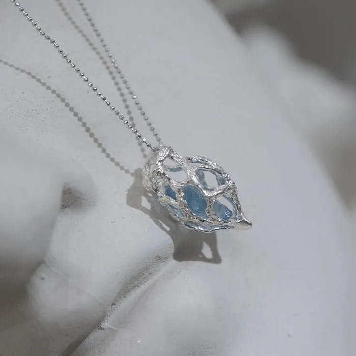 Ocean Heart Necklace