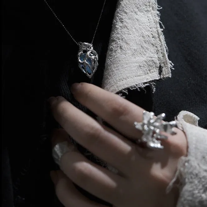 Ocean Heart Necklace