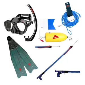 Ocean Hunter Blue Speargun Bargain Hunter Package.