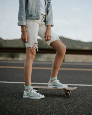 Ocean Retro Stripe Shorty