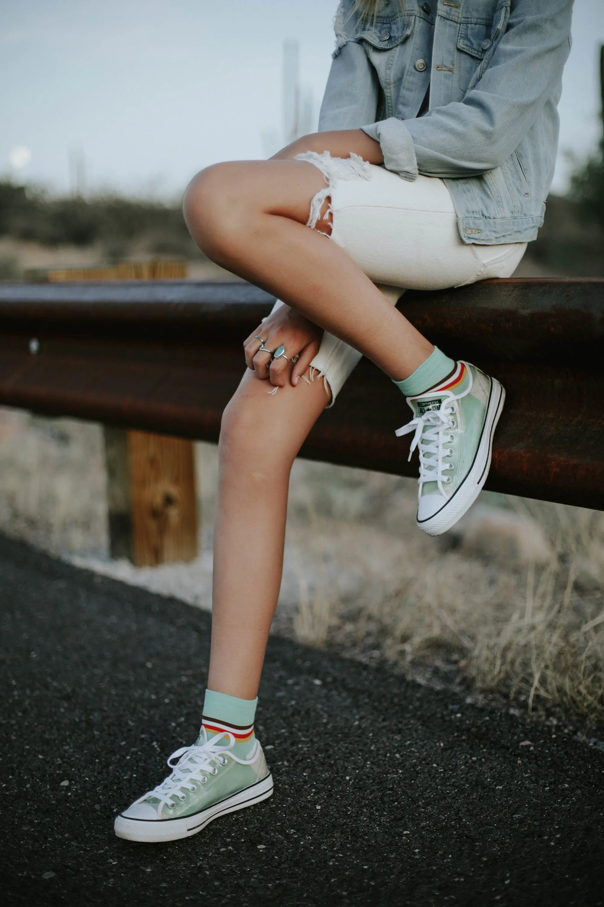 Ocean Retro Stripe Shorty