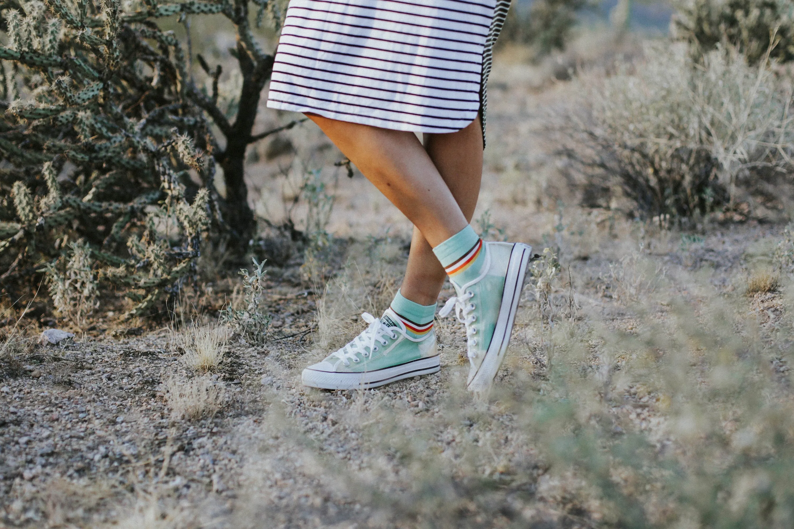 Ocean Retro Stripe Shorty