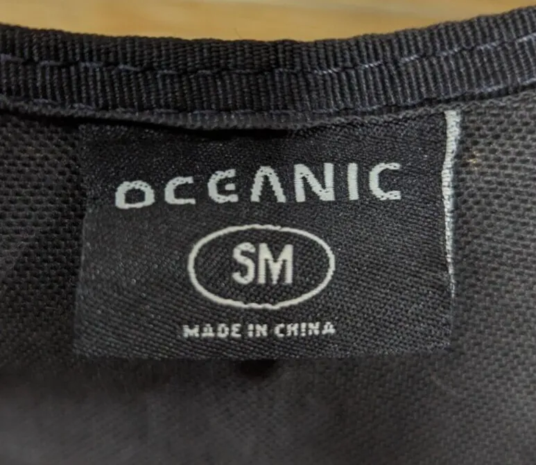 Oceanic Cruz Scuba Dive Weight Integrated BCD BC Size Small, SM, S     AIR TIGHT