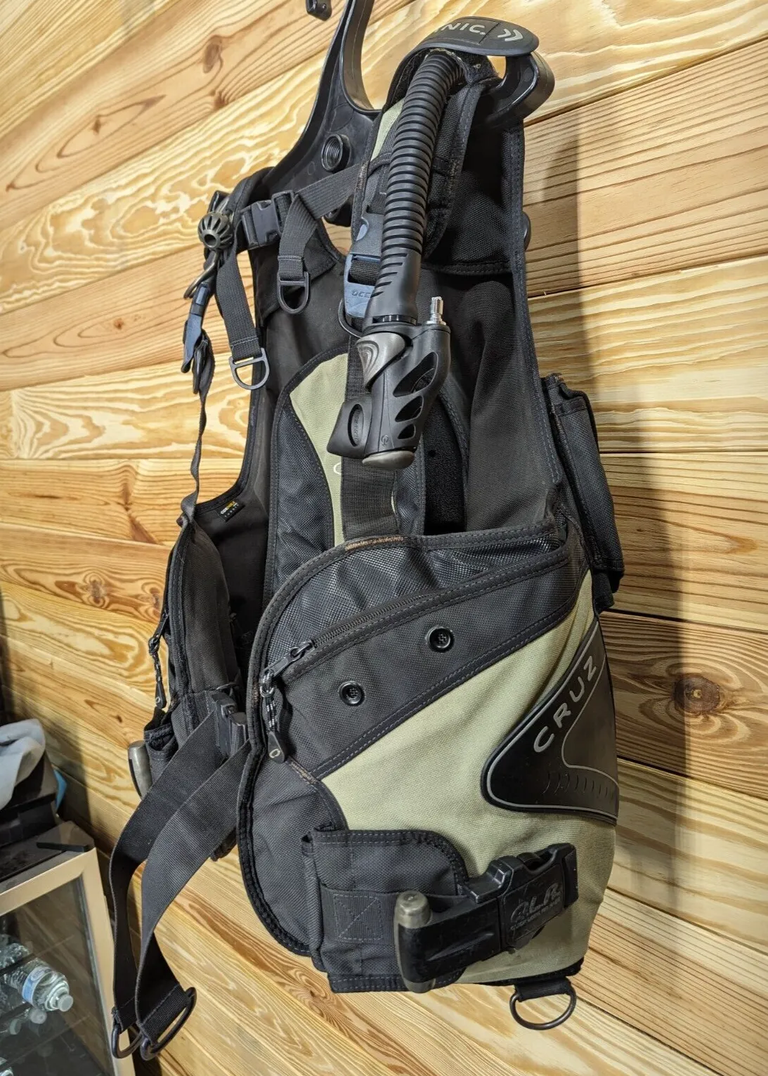Oceanic Cruz Scuba Dive Weight Integrated BCD BC Size Small, SM, S     AIR TIGHT