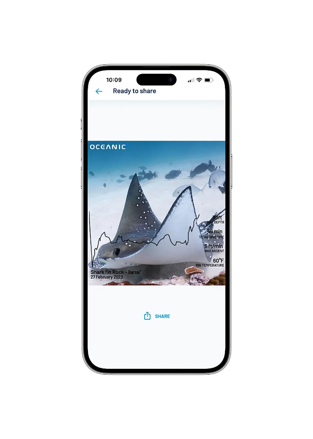 Oceanic  Dive Housing (iphone housing)