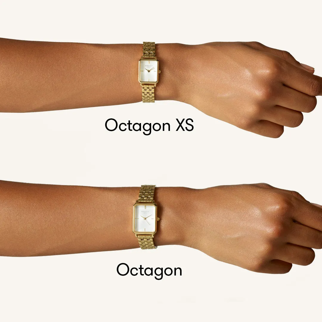 Octagon XS Silver-Engraved