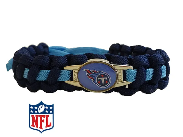 Officially Licensed NFL Tennessee Titans Paracord Bracelet