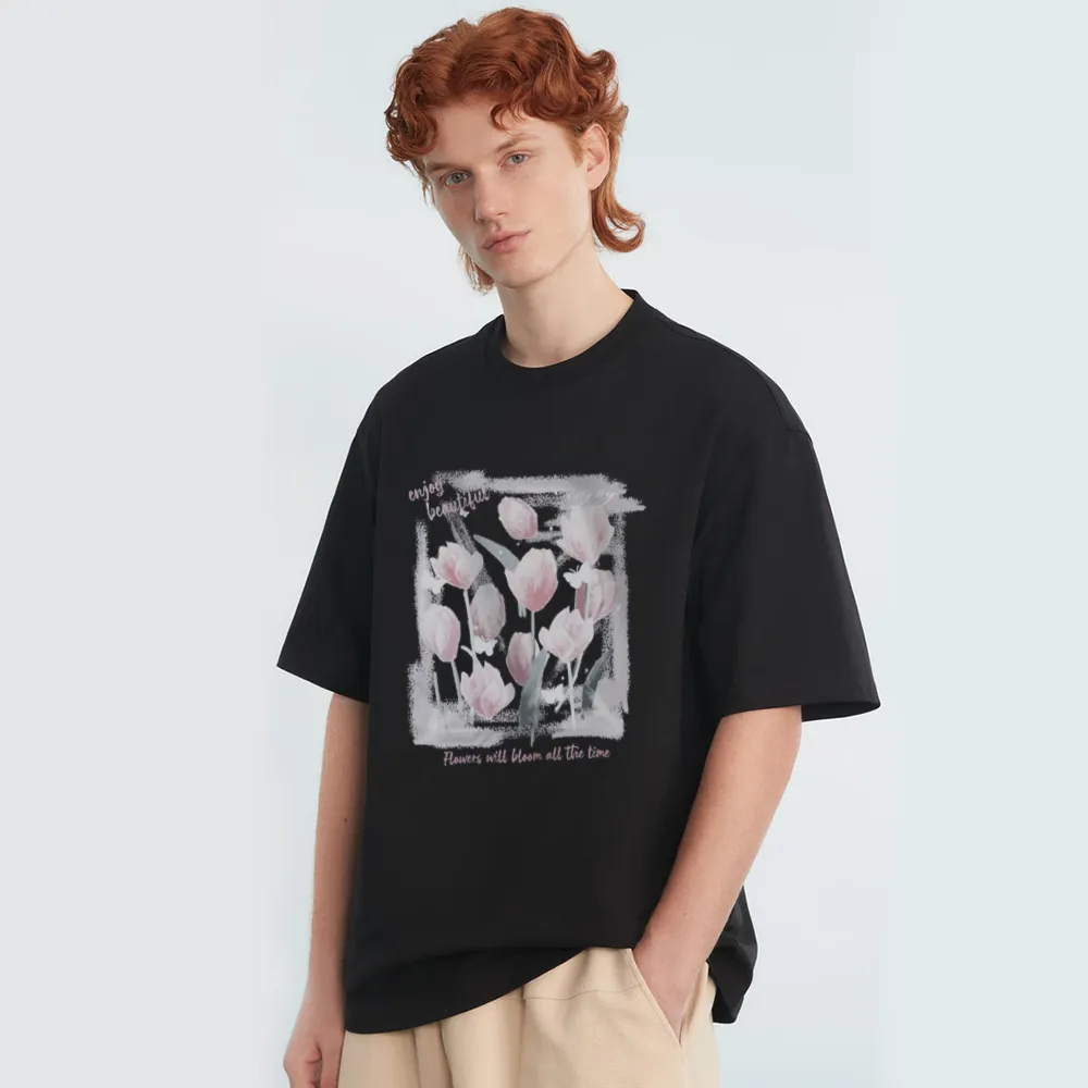 Oil Painting Tulips T-Shirt