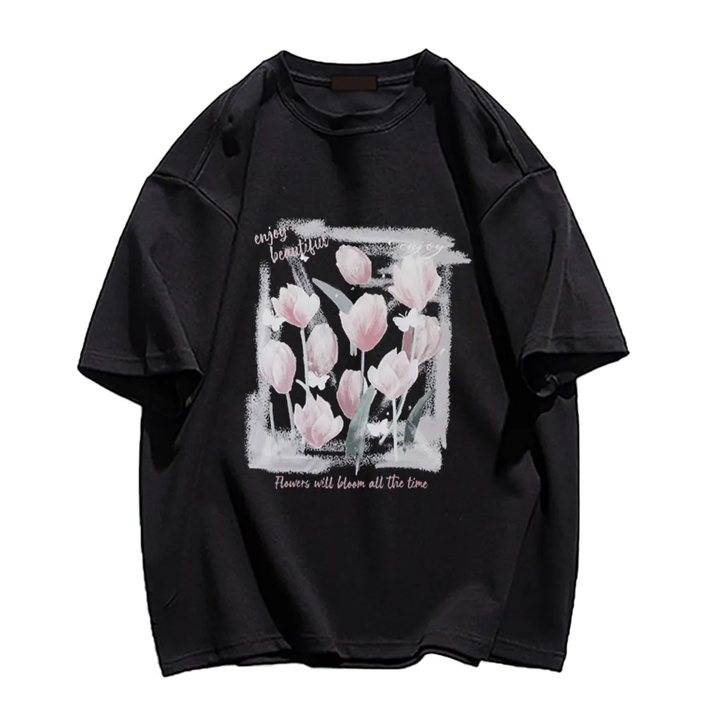 Oil Painting Tulips T-Shirt