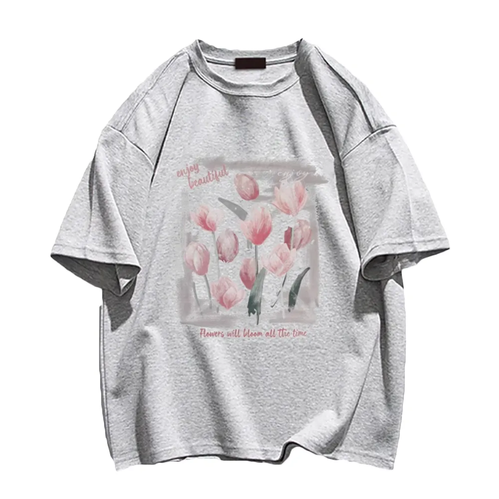 Oil Painting Tulips T-Shirt